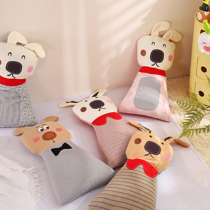 91家纺网 家纺一手货源 找家纺 （总）蔻眠 动物园-全棉儿童卡通荞麦护颈枕头学生枕芯