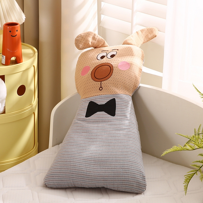 91家纺网 家纺一手货源 找家纺 （总）蔻眠 动物园-全棉儿童卡通荞麦护颈枕头学生枕芯