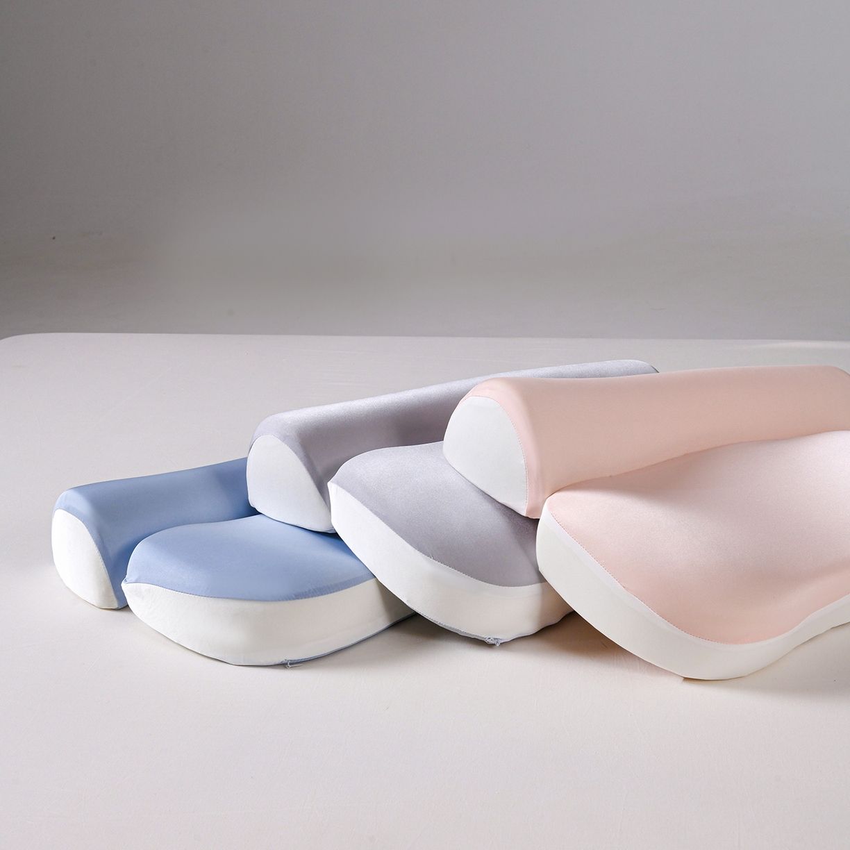 91家纺网 家纺一手货源 找家纺 珍贝家纺 【源头厂家】2026新款零压助眠深睡牵引枕二合一组合款记忆棉枕枕头枕芯 组合图