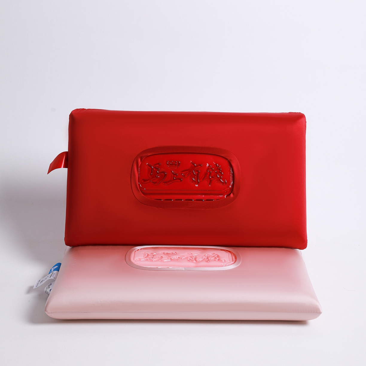 珍贝家纺 【源头厂家】2026新款马上有钱凉感凝胶枕记忆棉枕慢回弹记忆枕护颈枕头成人枕芯枕头 组合图（仅供展示不可下单）