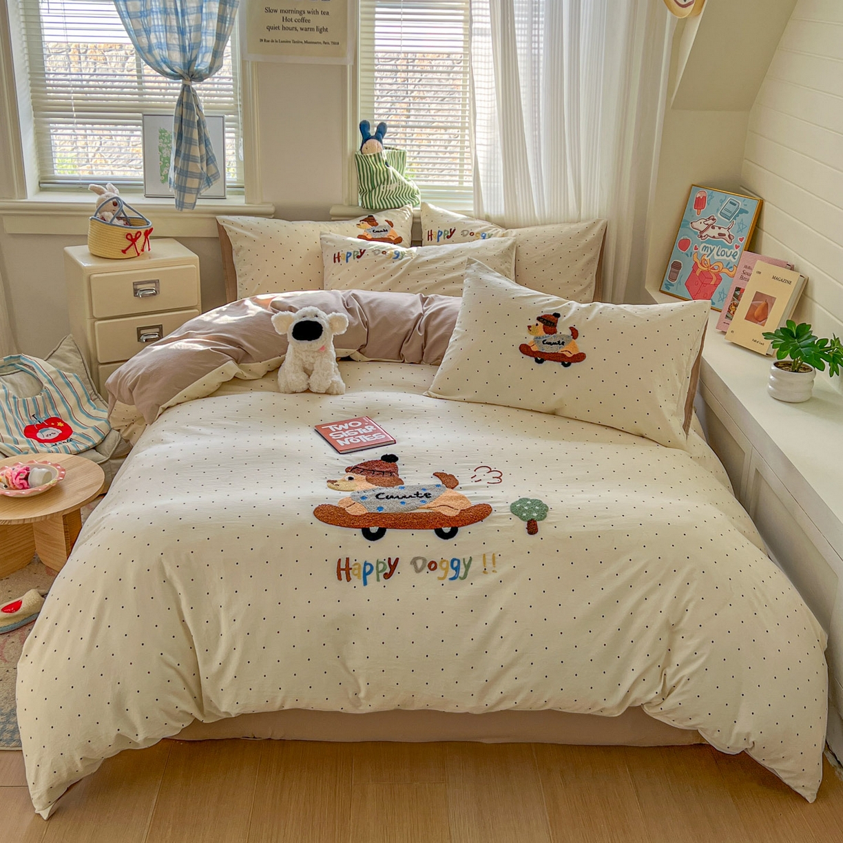 91家纺网 家纺一手货源 找家纺 （总）一比一家纺 2026新款仿棉毛巾绣四件套