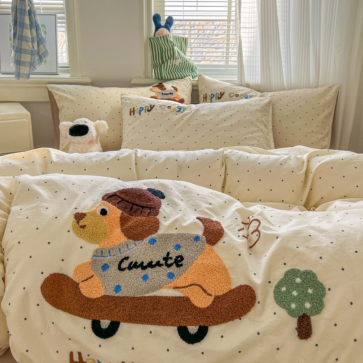 91家纺网 家纺一手货源 找家纺 （总）一比一家纺 2026新款仿棉毛巾绣四件套