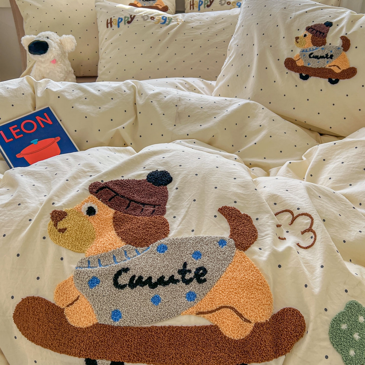 91家纺网 家纺一手货源 找家纺 （总）一比一家纺 2026新款仿棉毛巾绣四件套