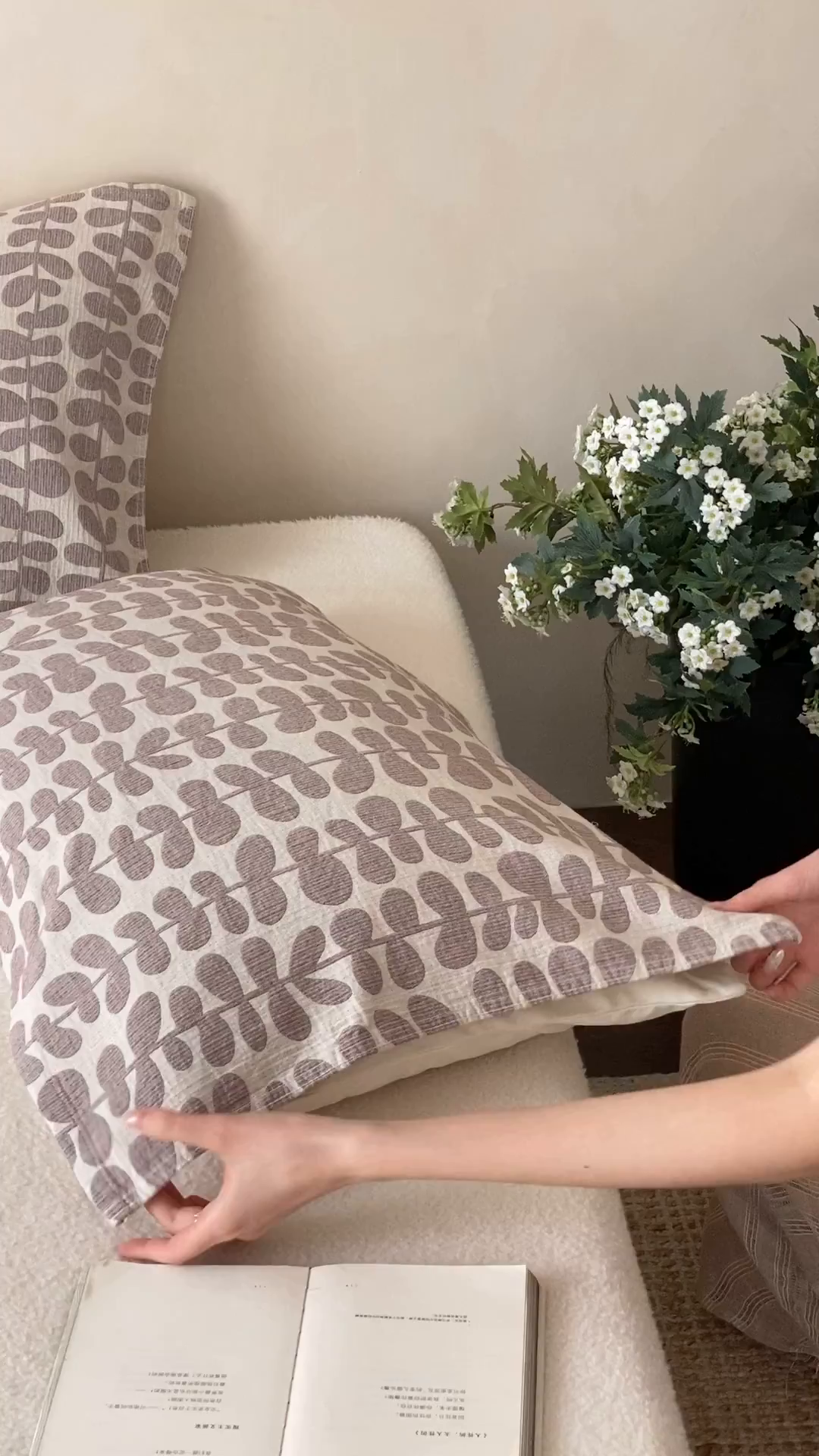 91家纺网 家纺一手货源 找家纺 麻依 2026新款四层纱布亚麻枕巾棉麻 清野