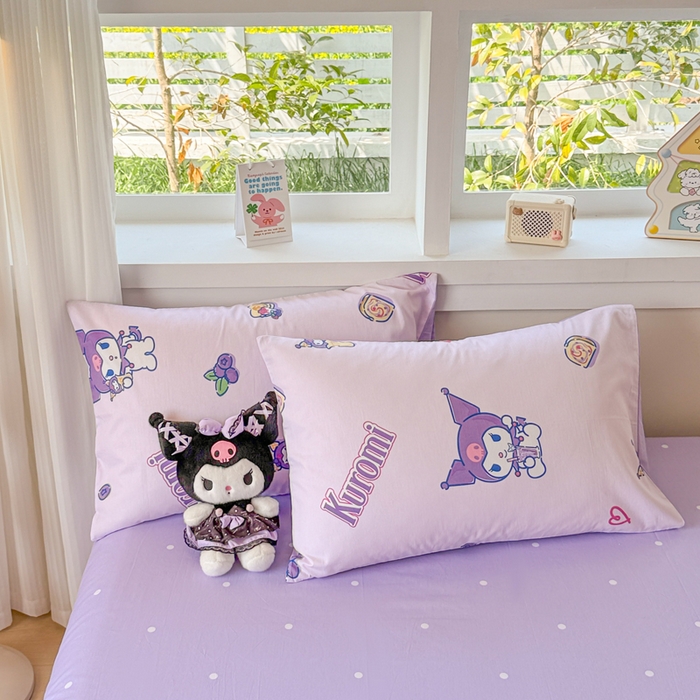 91家纺网 家纺一手货源 找家纺 沐辰 2026春夏新款A类三丽鸥蜡笔小新全棉棉花夏被夏凉被空调被 甜心库洛米