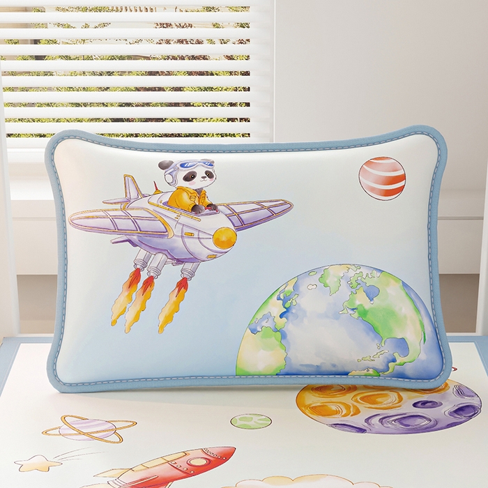 91家纺网 家纺一手货源 找家纺 （总）2026夏季A类数码印花卡通冰丝凉席枕套凉感家用儿童可机洗单人学生宿舍48×74cm一只一对