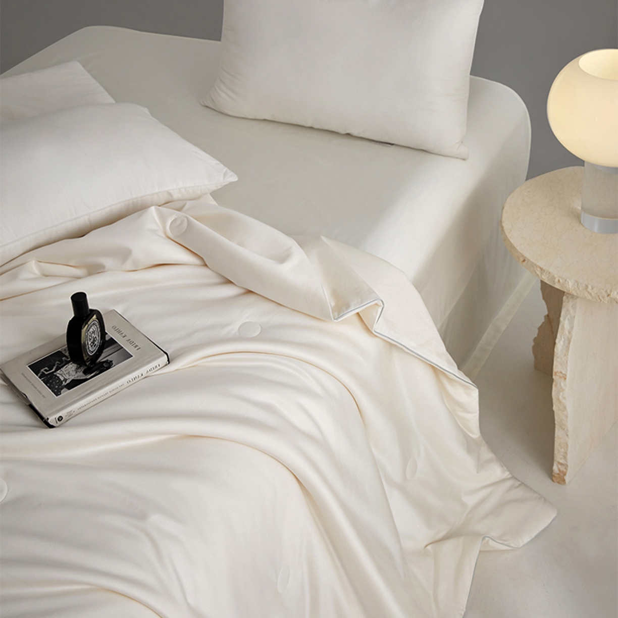 91家纺网 家纺一手货源 找家纺 （总）纪梵茜 2026新款全棉55%豆皇大豆被夏被空调被芯-豆皇