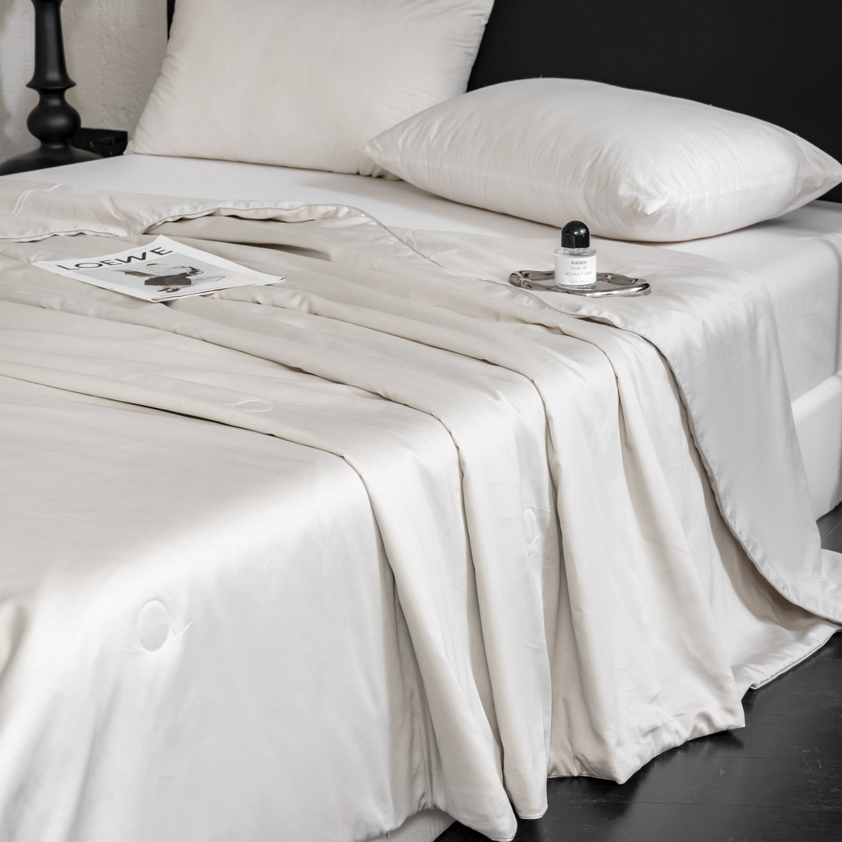 91家纺网 家纺一手货源 找家纺 纪梵茜 2026新款全棉55%豆皇大豆被夏被空调被芯-豆皇 豆皇灰色