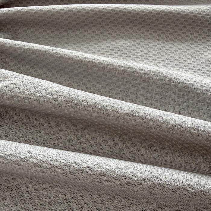 91家纺网 家纺一手货源 找家纺 鑫琪莱家纺 2026新款提花浮雕凉豆豆凉感凉席床笠款 蒲公英灰