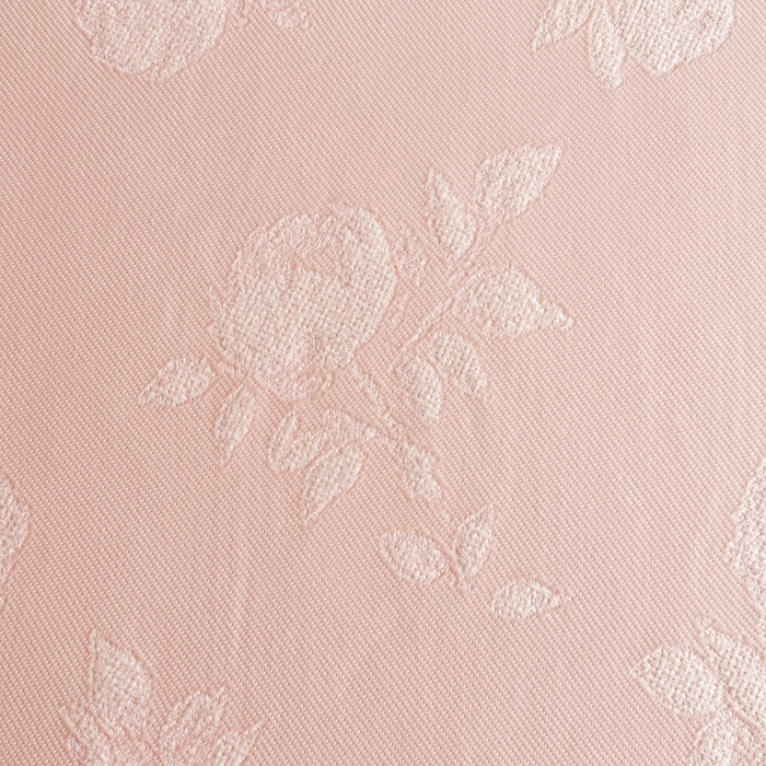 91家纺网 家纺一手货源 找家纺 诺梵家纺 2026新款凉豆豆PE高分子凉感花边床裙凉席三件套 时光玫瑰-粉