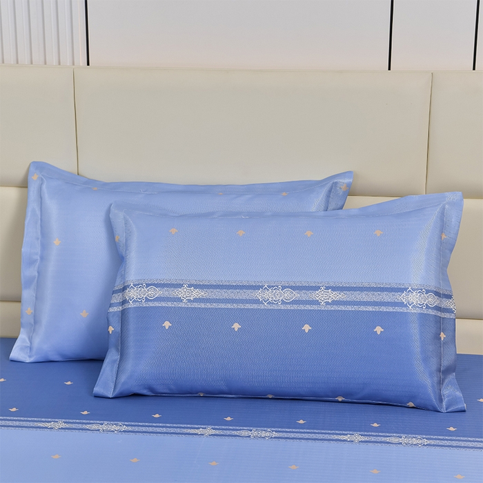 91家纺网 家纺一手货源 找家纺 星窝家纺 2026新款直播电商优选可机洗斜纹提花冰丝凉席三件套 欧曼情调