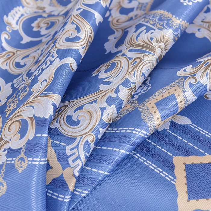 91家纺网 家纺一手货源 找家纺 星窝家纺 2026新款直播电商优选可机洗斜纹提花冰丝凉席三件套 欧曼情调