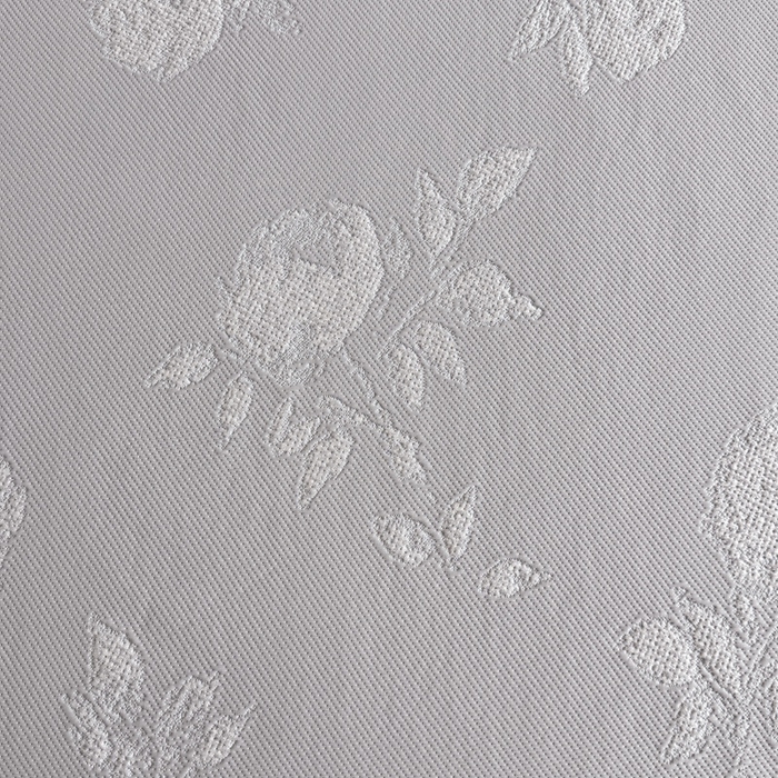 91家纺网 家纺一手货源 找家纺 诺梵家纺 2026新款凉豆豆PE高分子凉感花边床裙凉席三件套 时光玫瑰-灰