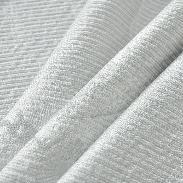 91家纺网 家纺一手货源 找家纺 诺梵家纺 2026新款凉豆豆PE高分子凉感花边床裙凉席三件套 松间月-灰