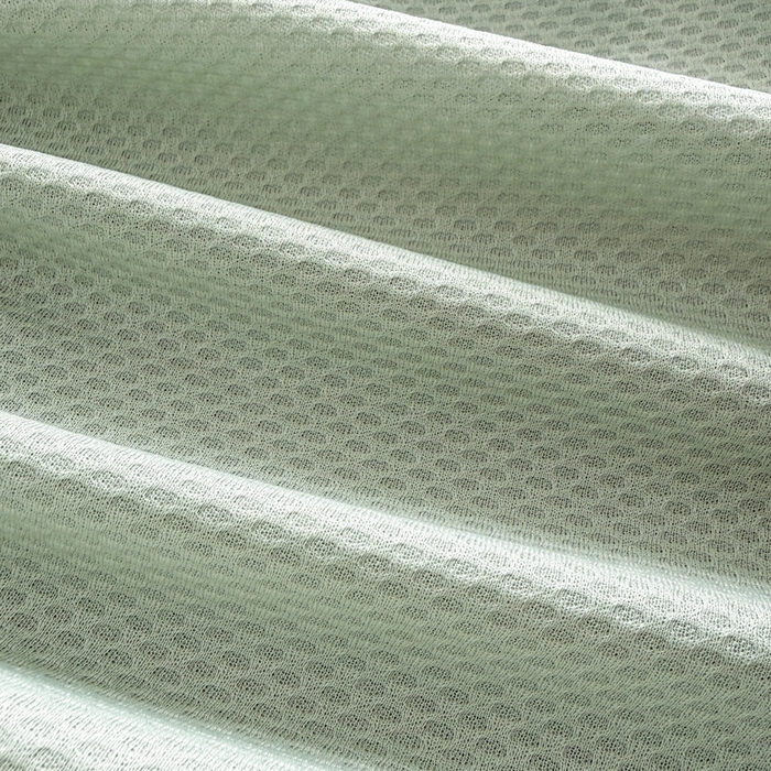 91家纺网 家纺一手货源 找家纺 鑫琪莱家纺 2026新款提花浮雕凉豆豆凉感凉席床笠款 蒲公英绿