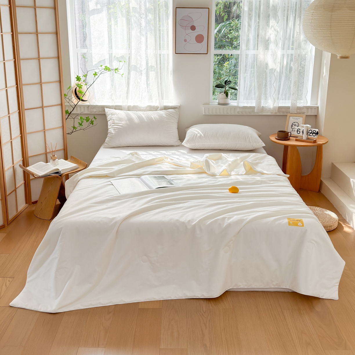 91家纺网 家纺一手货源 找家纺 （总）纪梵茜 2026新款李官奇全棉30%大豆被夏被空调被芯-小棉豆