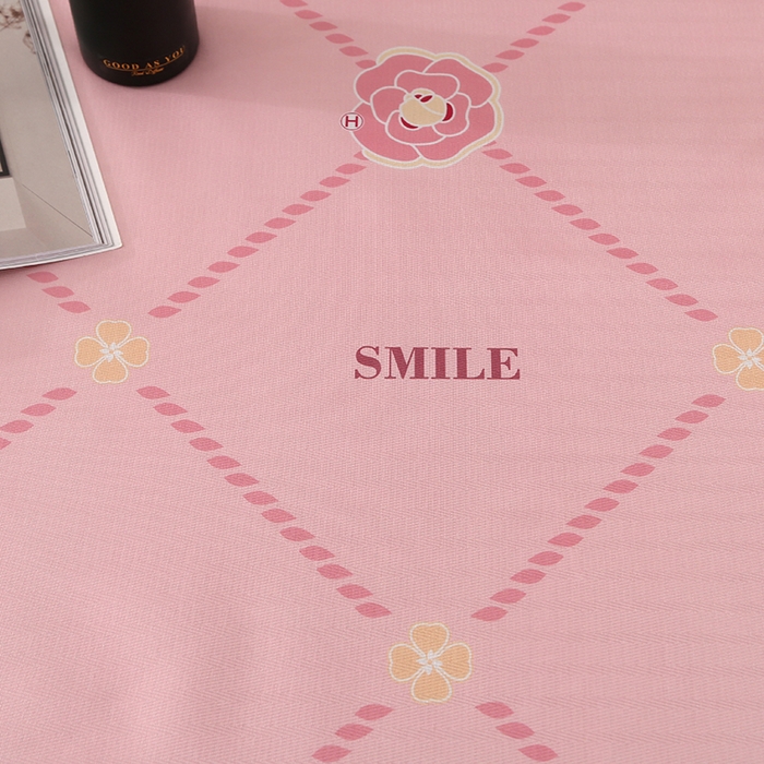 91家纺网 家纺一手货源 找家纺 星窝家纺 2026新款直播电商优选可机洗斜纹提花冰丝凉席三件套 情人节