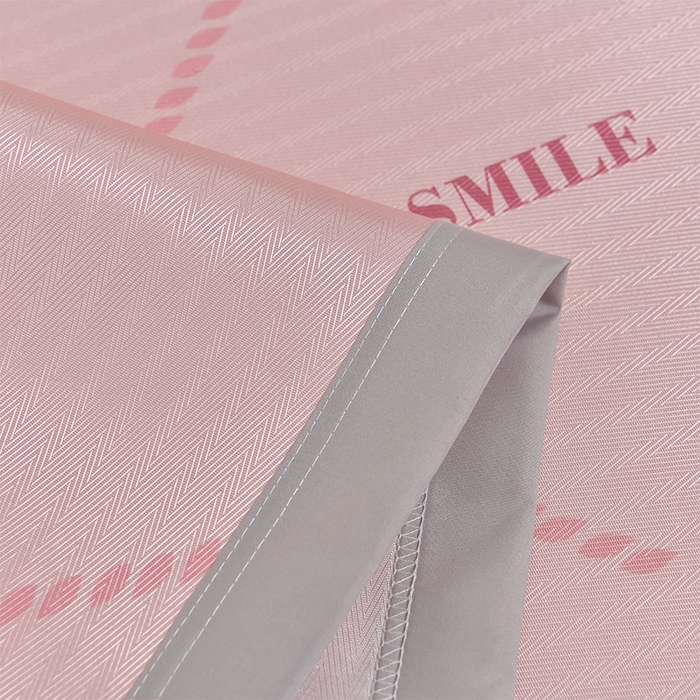 91家纺网 家纺一手货源 找家纺 星窝家纺 2026新款直播电商优选可机洗斜纹提花冰丝凉席三件套 情人节