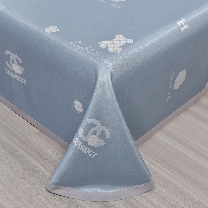 91家纺网 家纺一手货源 找家纺 星窝家纺 2026新款直播电商优选可机洗斜纹提花冰丝凉席三件套 时尚小熊