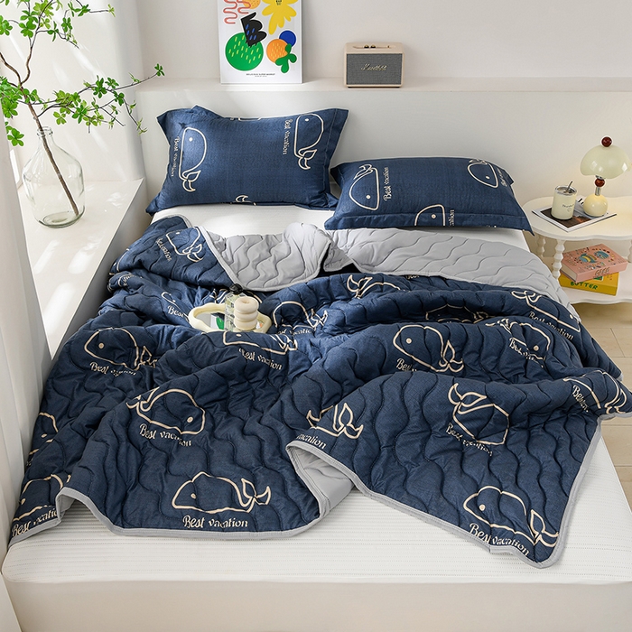 91家纺网 家纺一手货源 找家纺 （总）圣楚家纺 2026新款清柔水洗夏被被子被芯