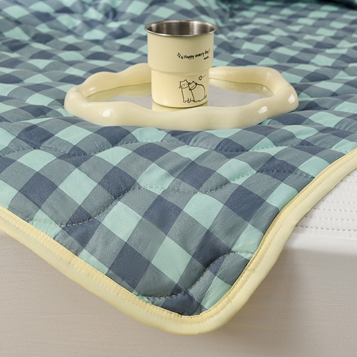 91家纺网 家纺一手货源 找家纺 圣楚家纺 2026新款清柔水洗夏被被子被芯 夜曲