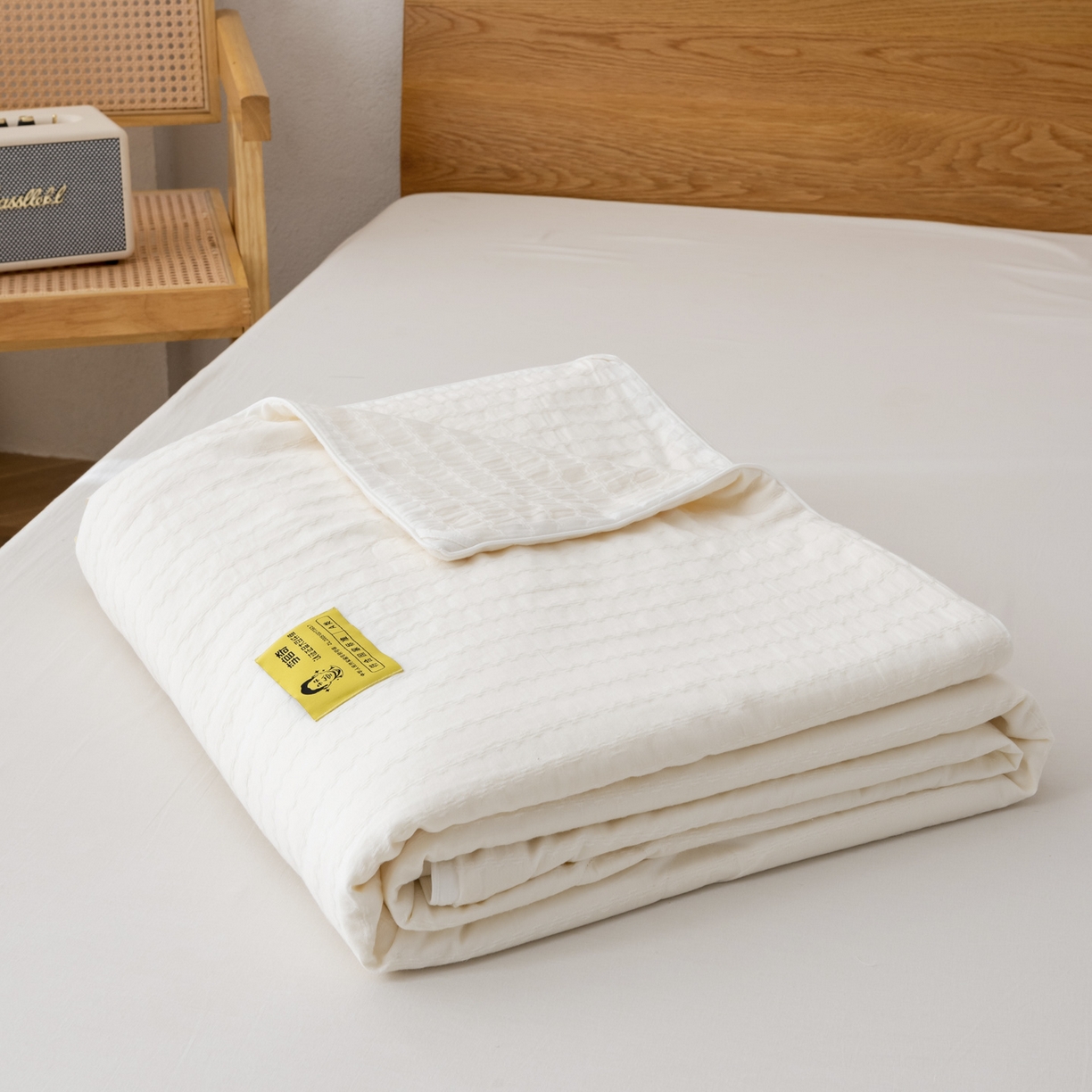 91家纺网 家纺一手货源 找家纺 （总）A+爱家（纪梵茜） 2026新款李官奇全棉提花80%大豆原棉被夏被空调被芯-豆缘