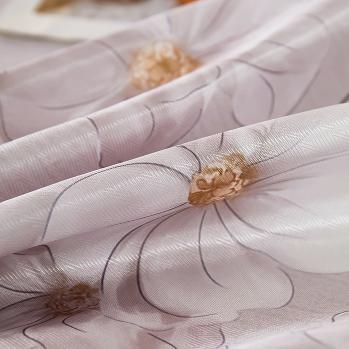 91家纺网 家纺一手货源 找家纺 星窝家纺 2026新款直播电商优选可机洗斜纹提花冰丝凉席三件套 物语之恋