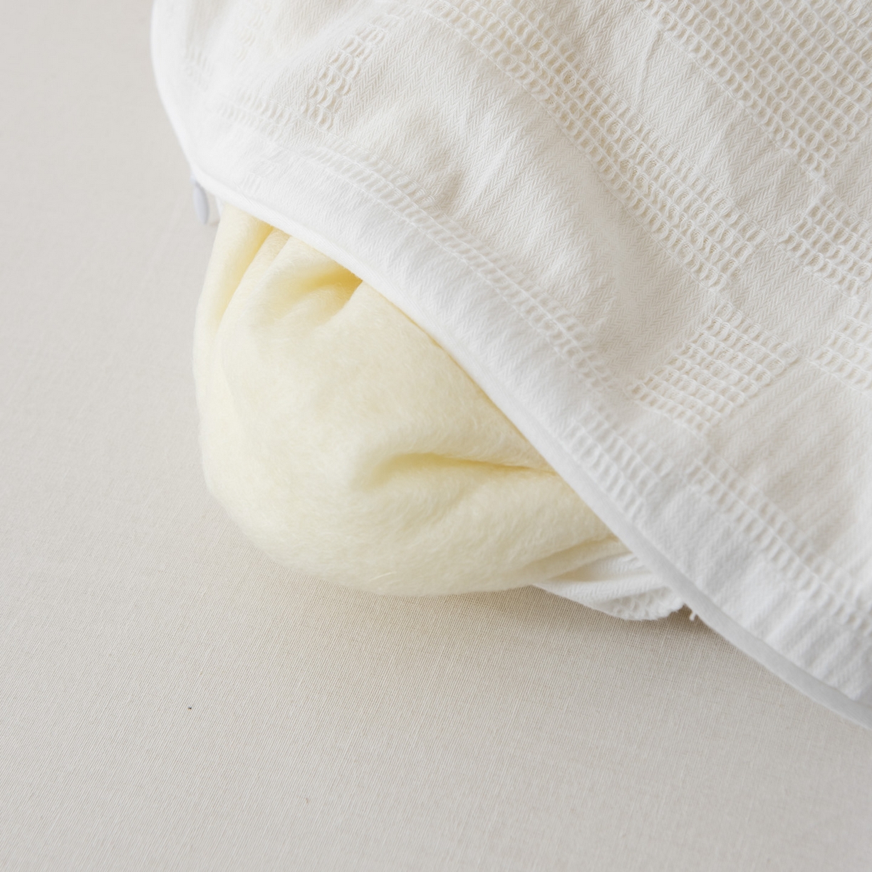 91家纺网 家纺一手货源 找家纺 （总）A+爱家（纪梵茜） 2026新款李官奇大豆纤维全棉华夫格提花夏被空调被芯-宝铂