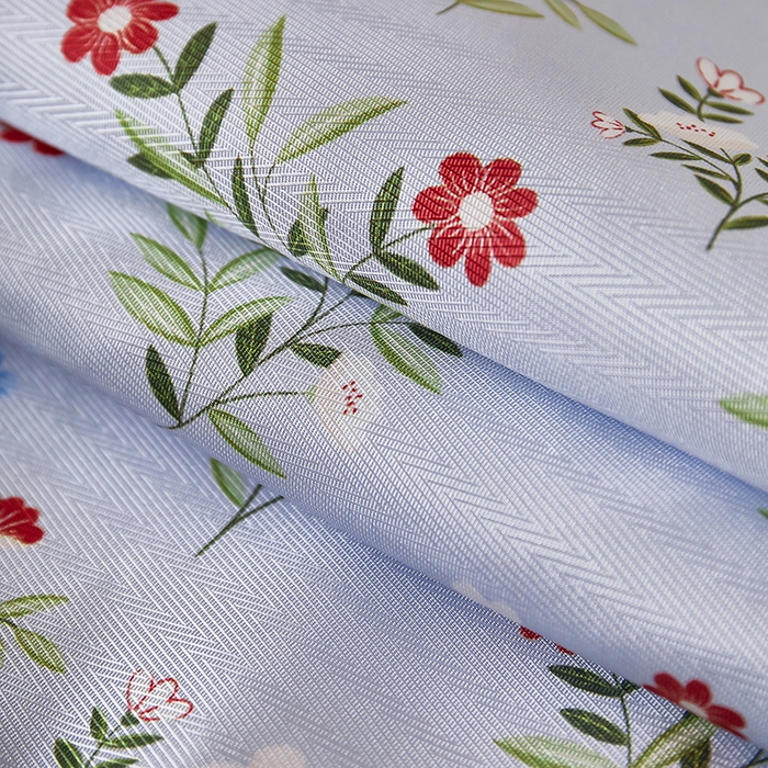 91家纺网 家纺一手货源 找家纺 星窝家纺 2026新款直播电商优选可机洗斜纹提花冰丝凉席三件套 相遇蓝