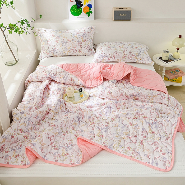 91家纺网 家纺一手货源 找家纺 （总）圣靓家纺 2026新款清柔水洗夏被被子被芯