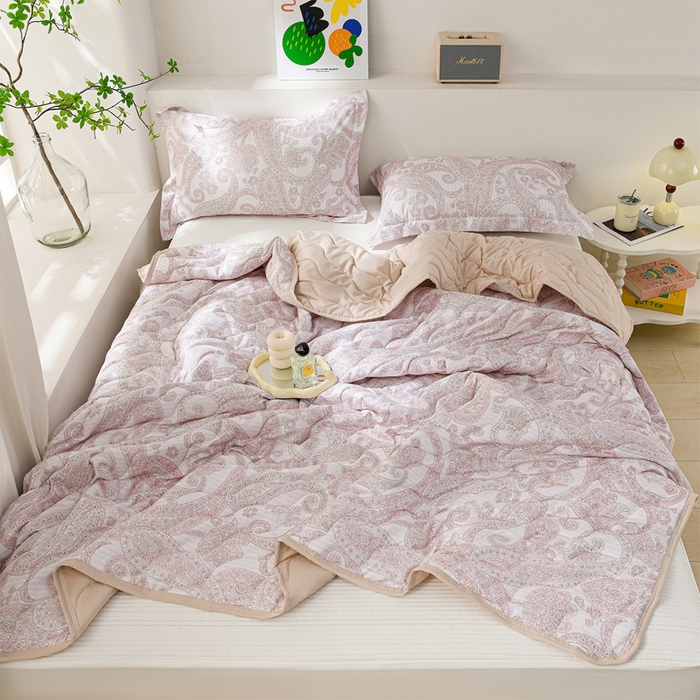 91家纺网 家纺一手货源 找家纺 （总）圣靓家纺 2026新款清柔水洗夏被被子被芯