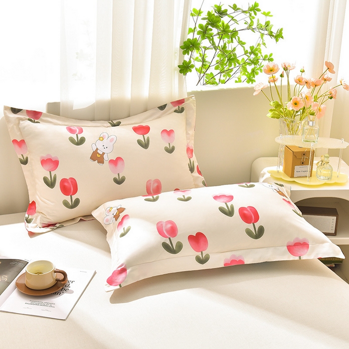 91家纺网 家纺一手货源 找家纺 圣靓家纺 2026新款清柔水洗夏被被子被芯 甜谧