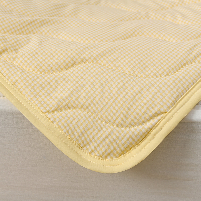 91家纺网 家纺一手货源 找家纺 圣靓家纺 2026新款清柔水洗夏被被子被芯 唯一-黄