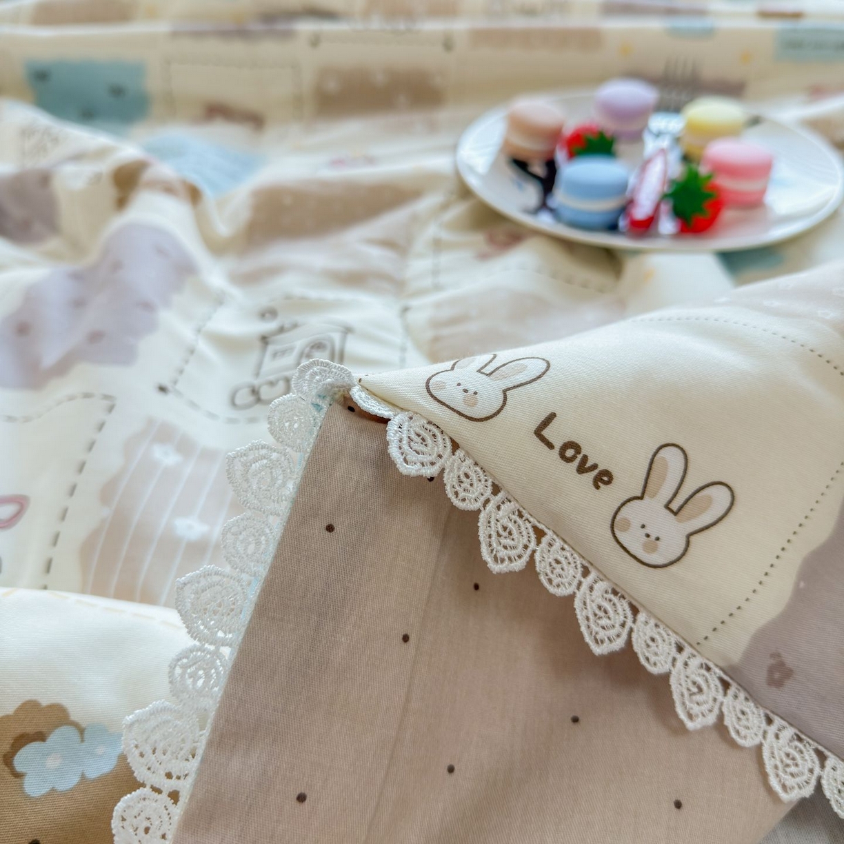 91家纺网 家纺一手货源 找家纺 （总）晨晨家纺 2026新款双面全棉花边款新疆棉花夏被