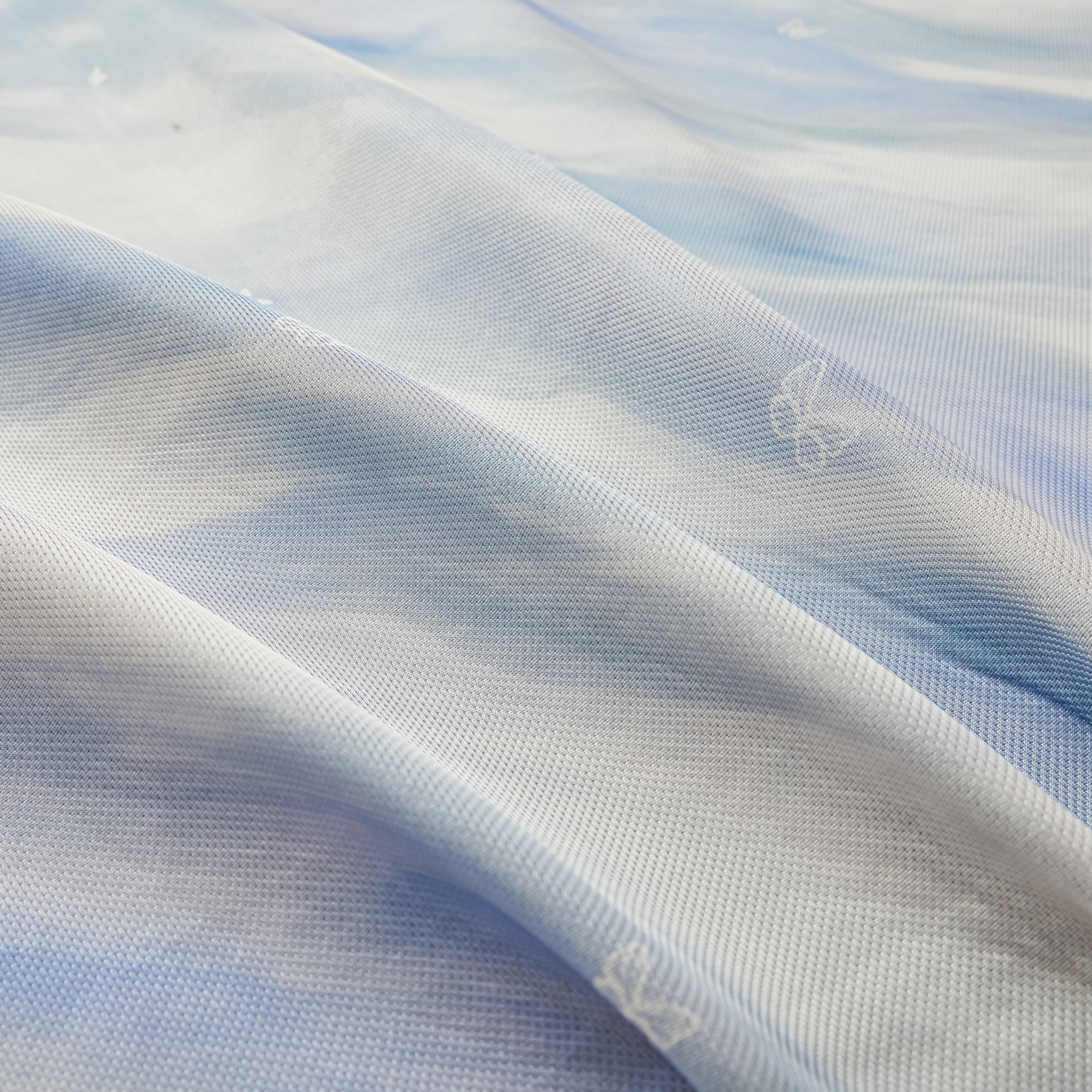 91家纺网 家纺一手货源 找家纺 绒宴家纺2026海洋冰丝床裙款凉席三件套