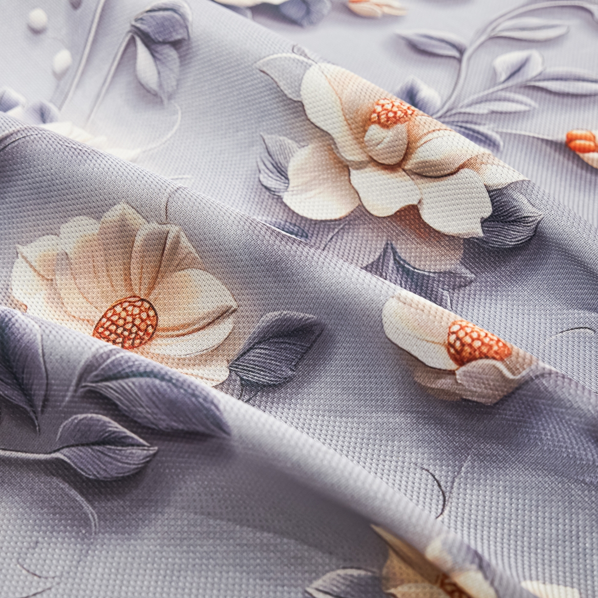 91家纺网 家纺一手货源 找家纺 绒宴家纺2026海洋冰丝床裙款凉席三件套