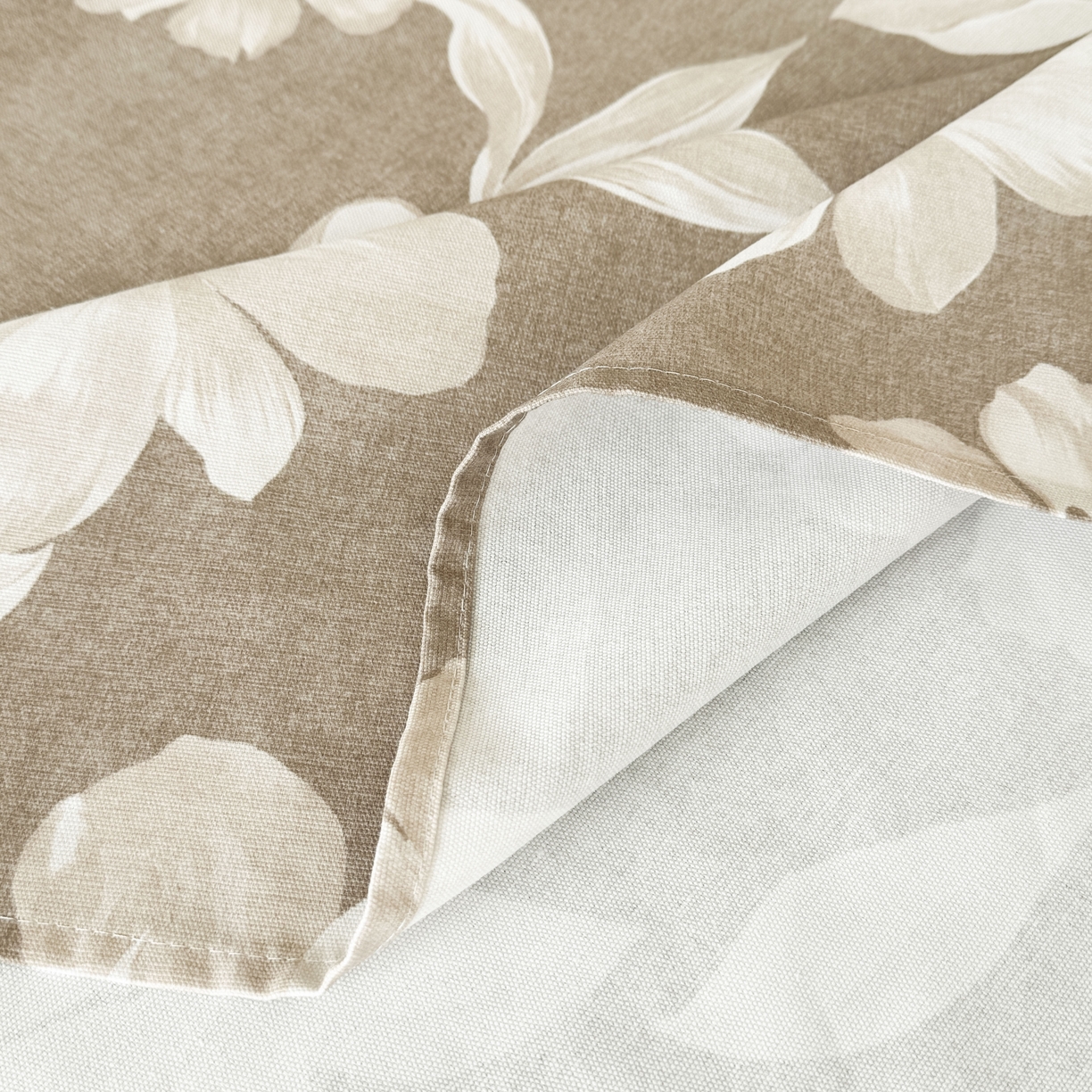 91家纺网 家纺一手货源 找家纺 遇安家纺 2026年新款原棉老粗布凉席三件套 花叙-棕