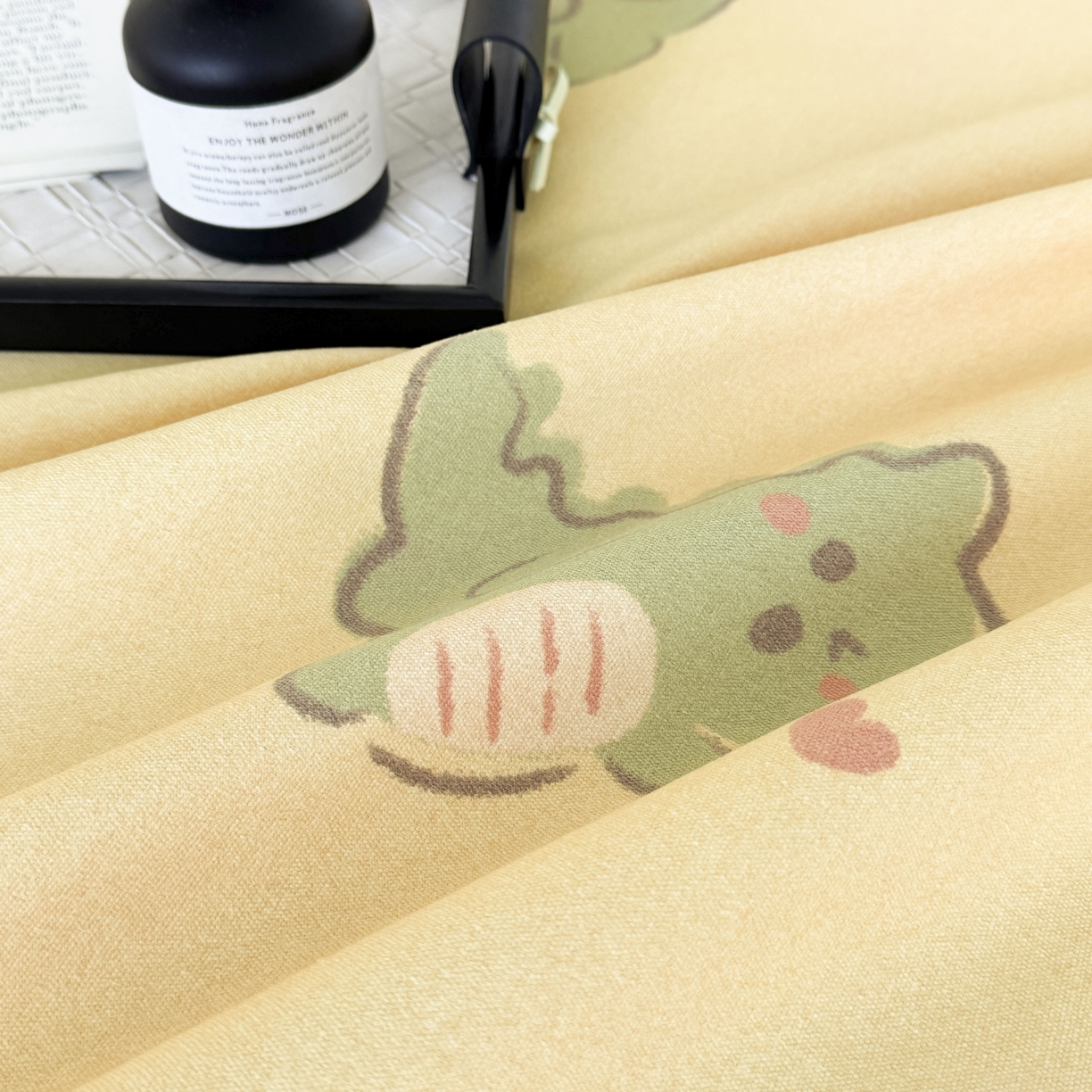 91家纺网 家纺一手货源 找家纺 遇安家纺 2026年新款原棉老粗布凉席三件套 龙宝