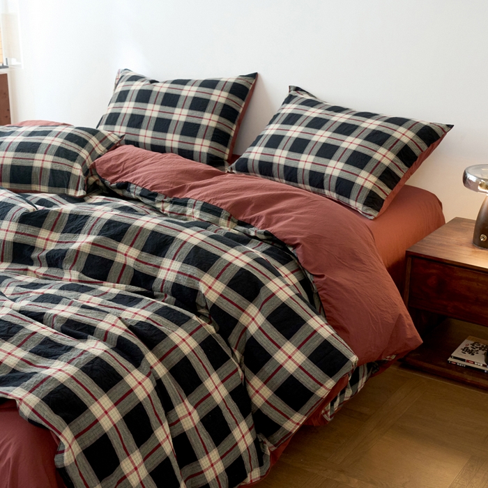 91家纺网 家纺一手货源 找家纺 （总）春皖家纺 2026春夏新款全棉纯棉水洗棉四件套