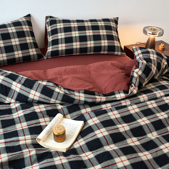 91家纺网 家纺一手货源 找家纺 （总）春皖家纺 2026春夏新款全棉纯棉水洗棉四件套