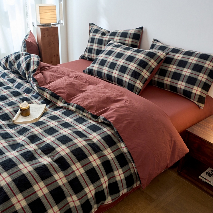 91家纺网 家纺一手货源 找家纺 （总）春皖家纺 2026春夏新款全棉纯棉水洗棉四件套