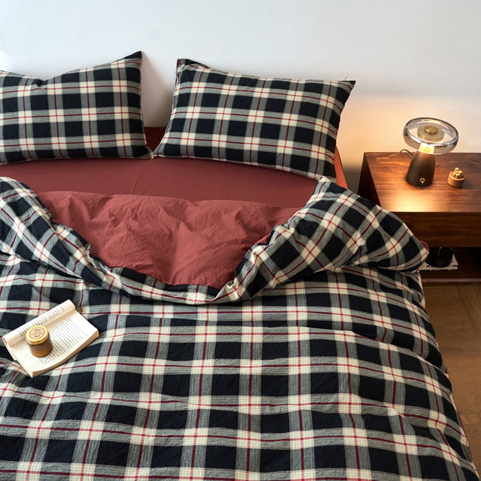 91家纺网 家纺一手货源 找家纺 （总）春皖家纺 2026春夏新款全棉纯棉水洗棉四件套