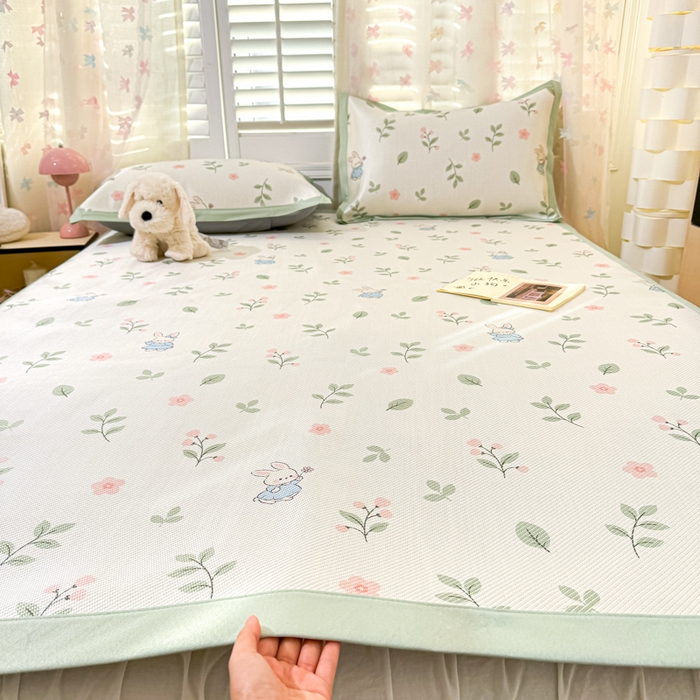 91家纺网 家纺一手货源 找家纺 （总）川悦生活 2026新款时尚数码印花冰藤席