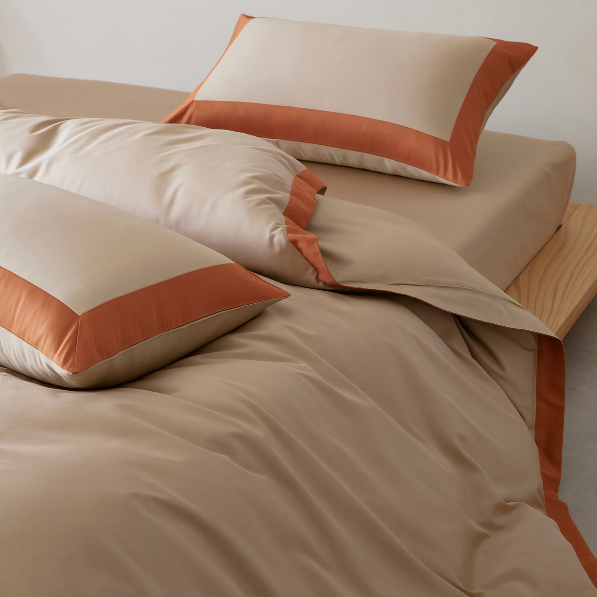 91家纺网 家纺一手货源 找家纺 （总）EH家居 2026新款轻奢长绒棉全棉纯棉四件套--流金岁月