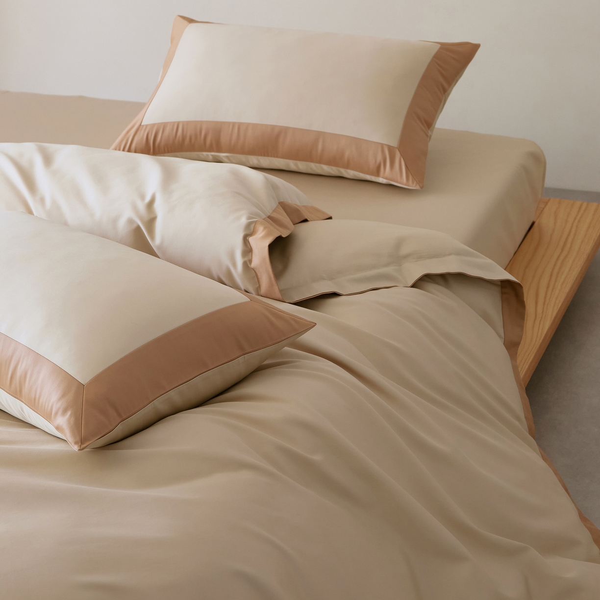 91家纺网 家纺一手货源 找家纺 （总）EH家居 2026新款轻奢长绒棉全棉纯棉四件套--流金岁月