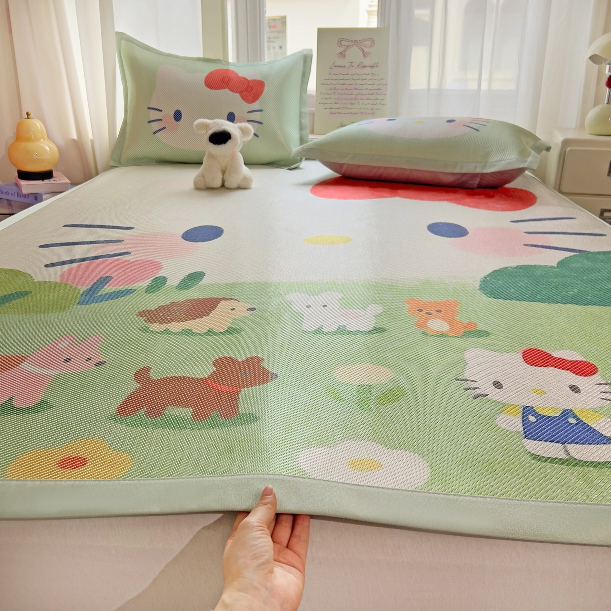 91家纺网 家纺一手货源 找家纺 （总）川悦生活 2026新款时尚数码印花冰藤席