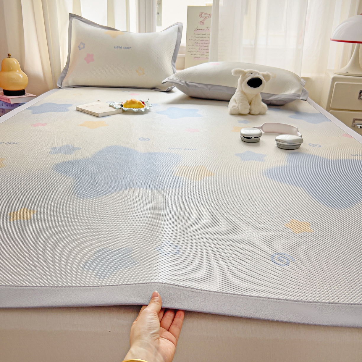 91家纺网 家纺一手货源 找家纺 （总）川悦生活 2026新款时尚数码印花冰藤席