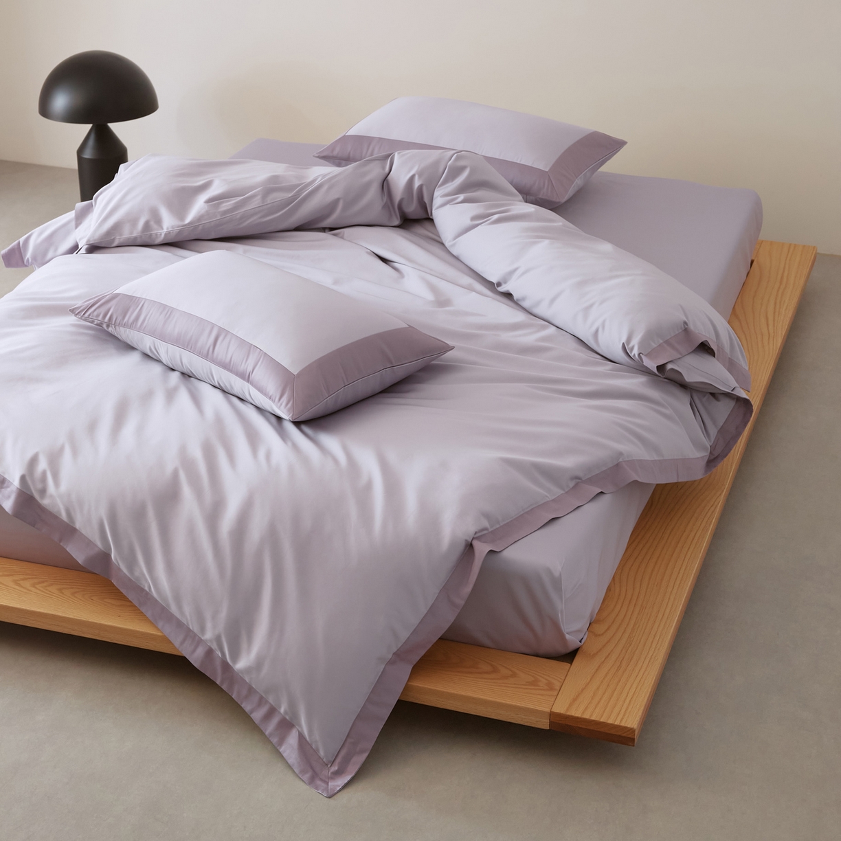 91家纺网 家纺一手货源 找家纺 EH家居 2026新款轻奢长绒棉全棉纯棉四件套--流金岁月 流金-沙溪紫