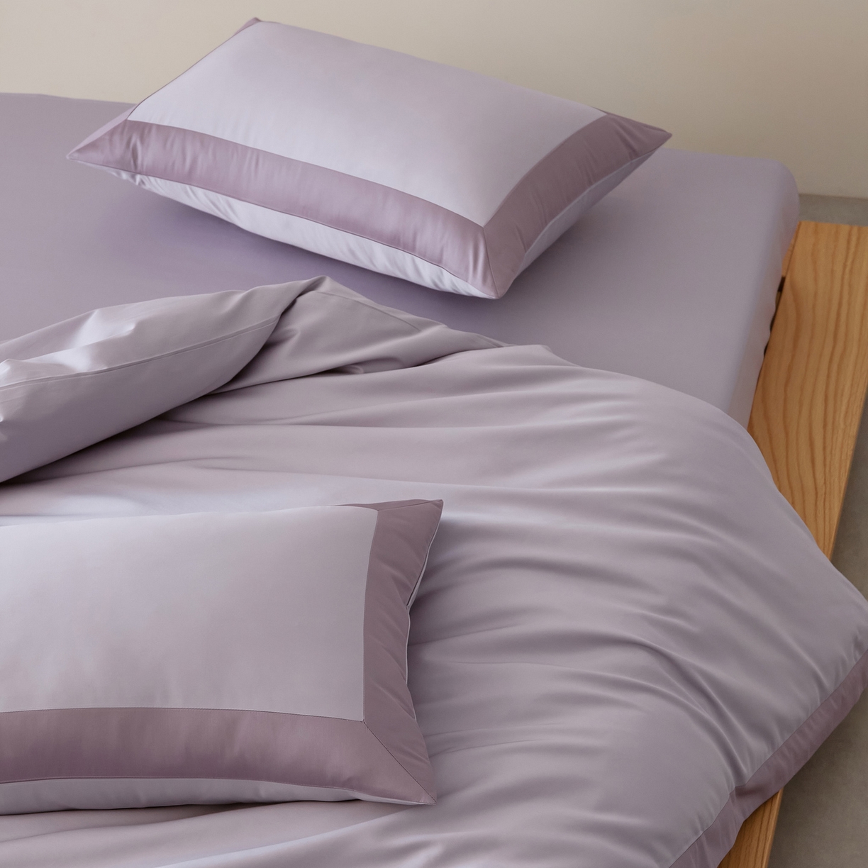 91家纺网 家纺一手货源 找家纺 EH家居 2026新款轻奢长绒棉全棉纯棉四件套--流金岁月 流金-沙溪紫