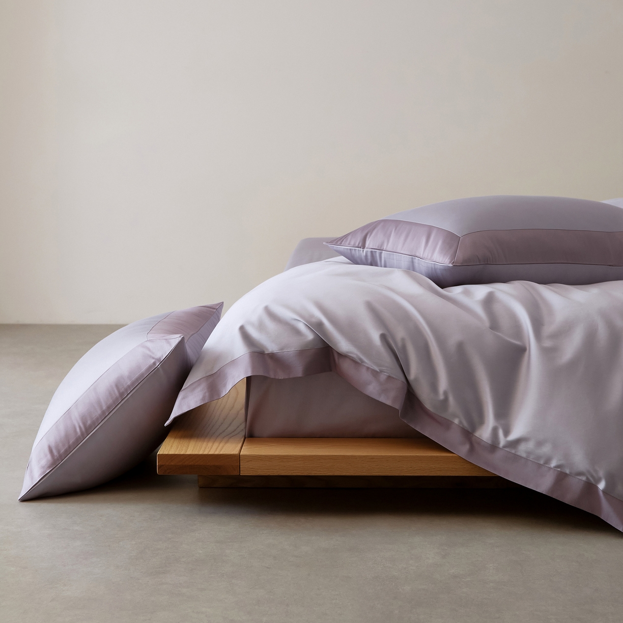 91家纺网 家纺一手货源 找家纺 EH家居 2026新款轻奢长绒棉全棉纯棉四件套--流金岁月 流金-沙溪紫